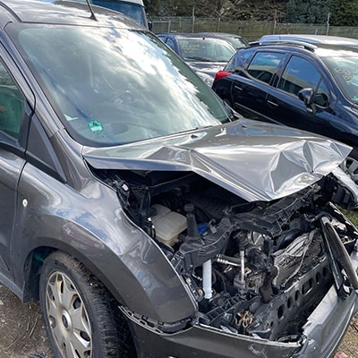Unfall Auto in Leipzig