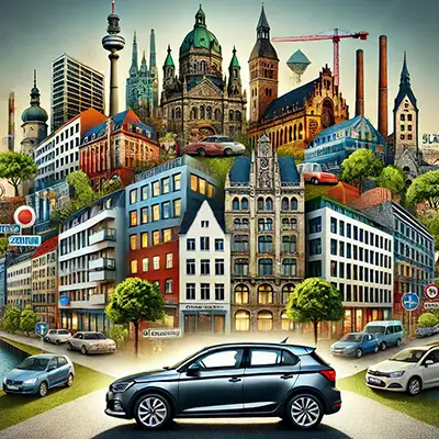 Leipziger Stadtteile - Automarkt