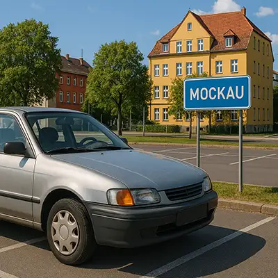 Auto wird in Leipzig Mockau verkauft